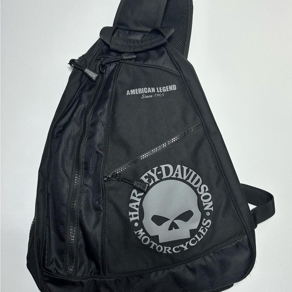 Harley-Davidson Black and Gray Backpack